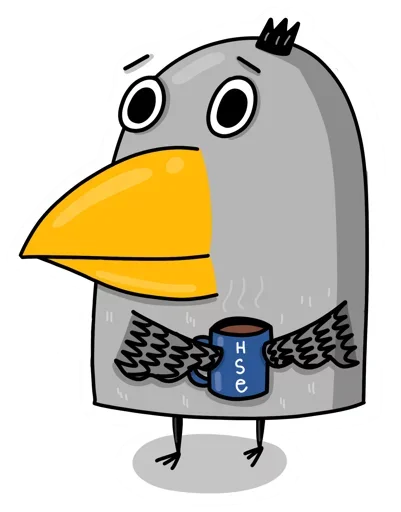 Стикер Вышкинская Ворона - 1