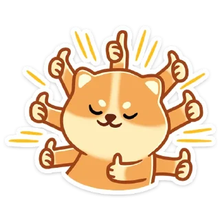 Sticker Мякиш от @TgSticker - 1