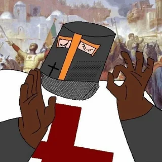 Стикер crusaders - 7