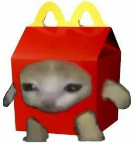 Sticker cryingbananacat - 1