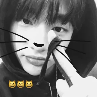 Стикер meme hyunjin @ek1archive - 3