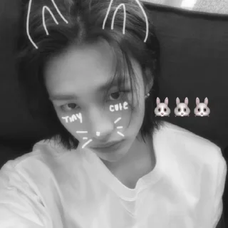 Стикер meme hyunjin @ek1archive - 10