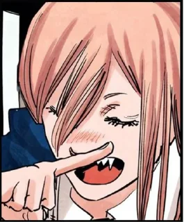 Sticker Chainsaw man colored stickers - 1