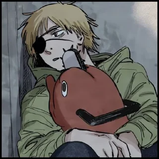 Sticker Chainsaw man colored stickers - 0