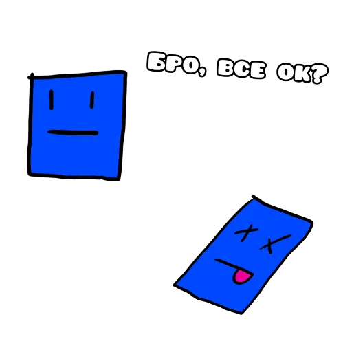 Sticker cube_mishanya_2_logovo_amogusov - 1