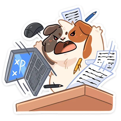 Sticker cucumber_vk - 1