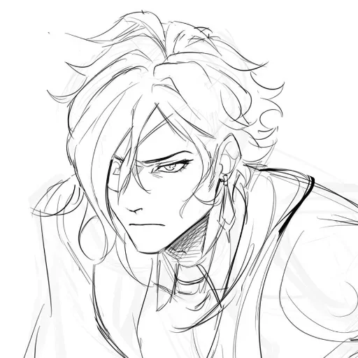 sketch line art illustration