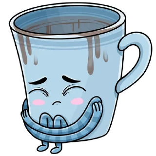 Sticker cup of coffee - 7