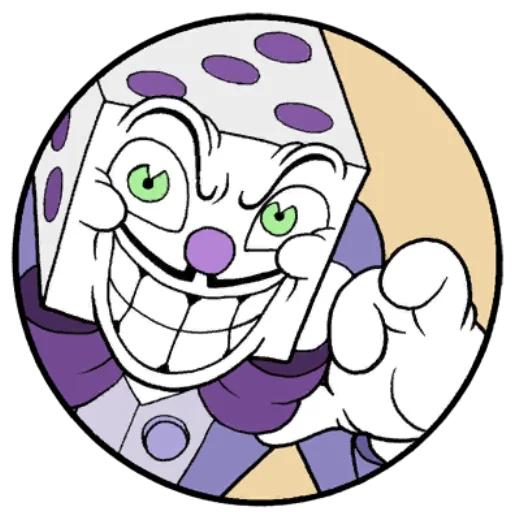 Стикер cupheadsticersbyfrocoli - 1