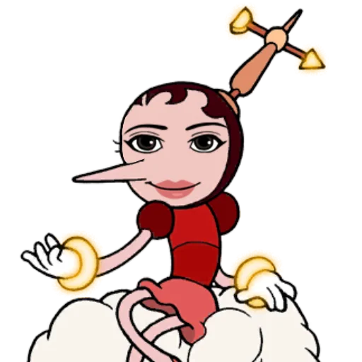 Стикер cupheadsticersbyfrocoli - 1