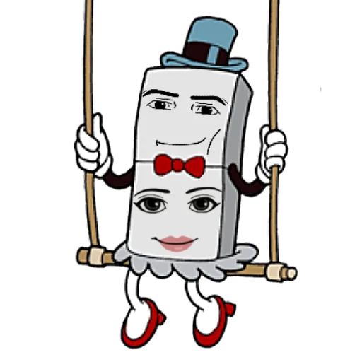 Стикер cupheadsticersbyfrocoli - 1