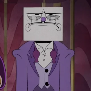 Sticker капхед типа @Frocoli - 1