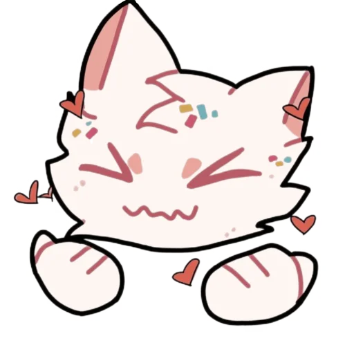 кошка мультфильм клипарт