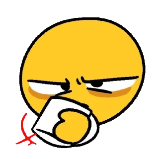 Стикер Cursed emojis - 10