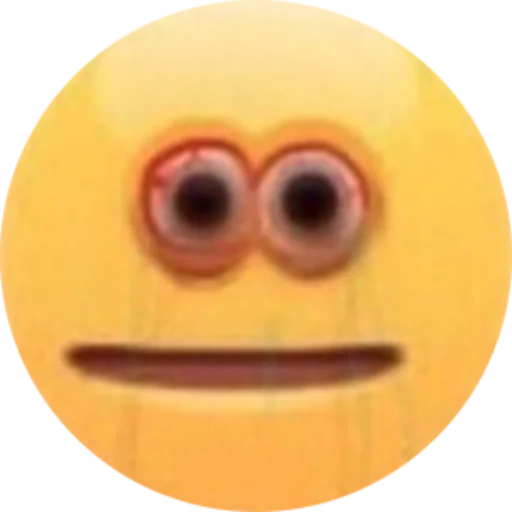 круг мультфильм жёлтый