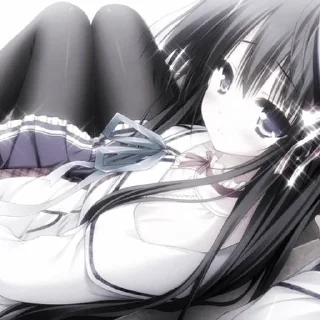 Стикер ૮꒰ ⸝⸝´ ˘ `⸝⸝ ꒱ა - 0