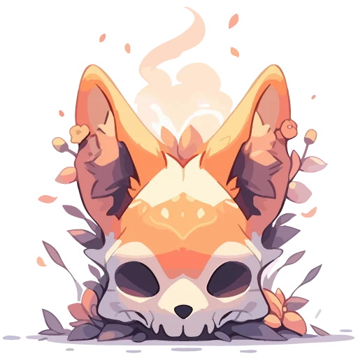 Sticker cute_foxes1 - 1