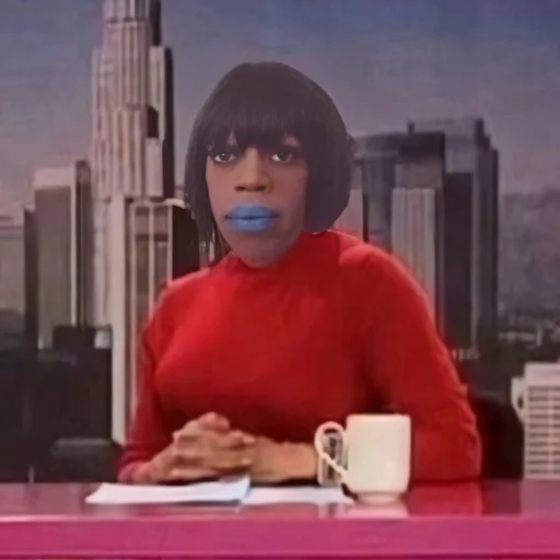 person cartoon skyscraper