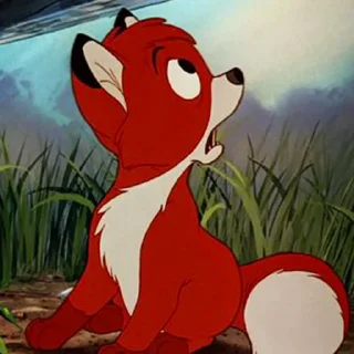 Sticker cute foxes @hehbaldezh - 1