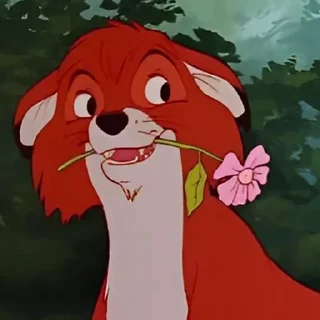 Sticker cute foxes @hehbaldezh - 10