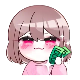 Sticker 𐐒˖ ࣪cute girl ࣪ ˖ ->「 @wexsavi 」 - 10