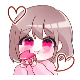 Sticker 𐐒˖ ࣪cute girl ࣪ ˖ ->「 @wexsavi 」 - 2