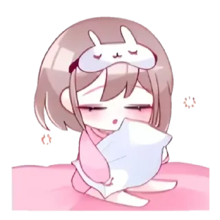 Sticker 𐐒˖ ࣪cute girl ࣪ ˖ ->「 @wexsavi 」 - 0