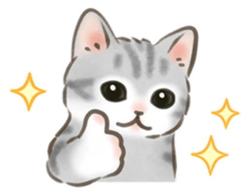 Sticker cutekittiespack - 1