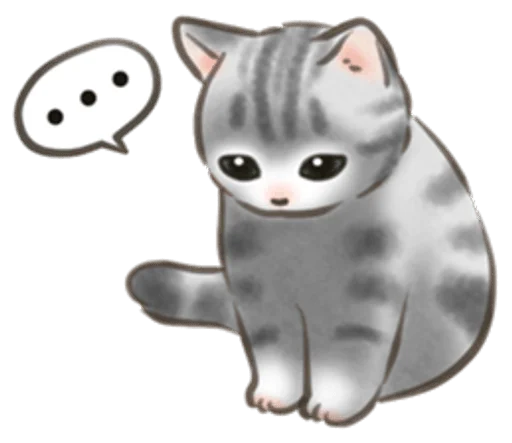 Стикер cutekittiespack - 1