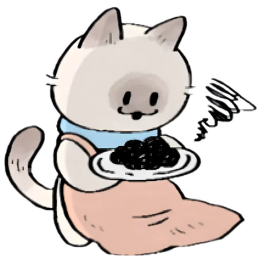 Sticker cutekitty_tg_Kenai_1 - 1