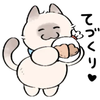 Стикер cute kitty . . 🤍 @Kenai_1 - 2