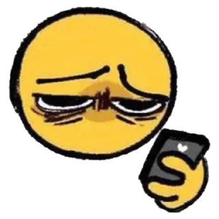 Sticker cute cursed emoji? - 2