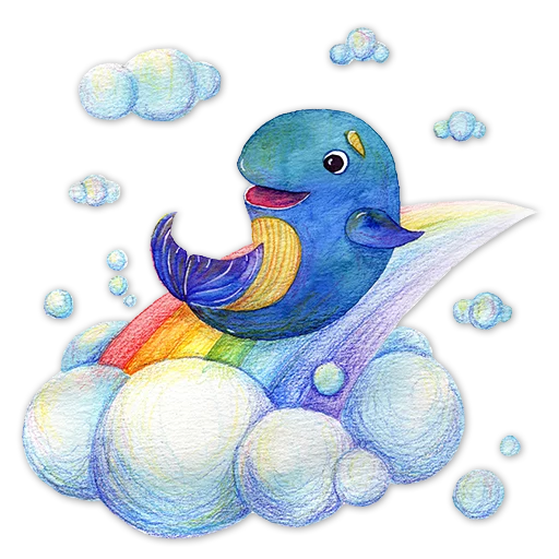 Стикер whales - 11