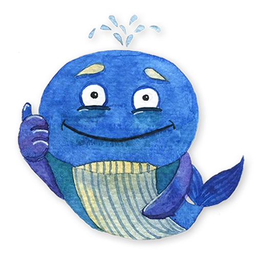 Стикер whales - 3