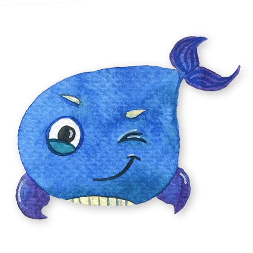 Стикер whales - 2