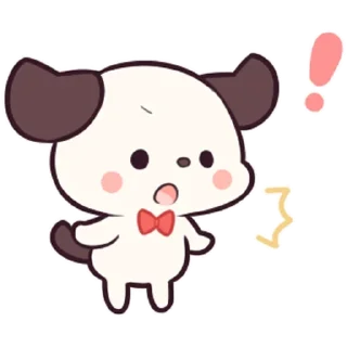 Sticker Милый щенок  - @tg_sticks - 6