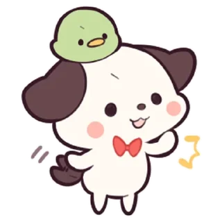 Sticker Милый щенок  - @tg_sticks - 7