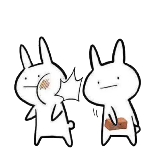 клипарт кролик фигура животного