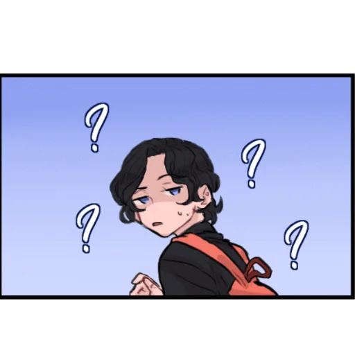 human face animated cartoon illustration