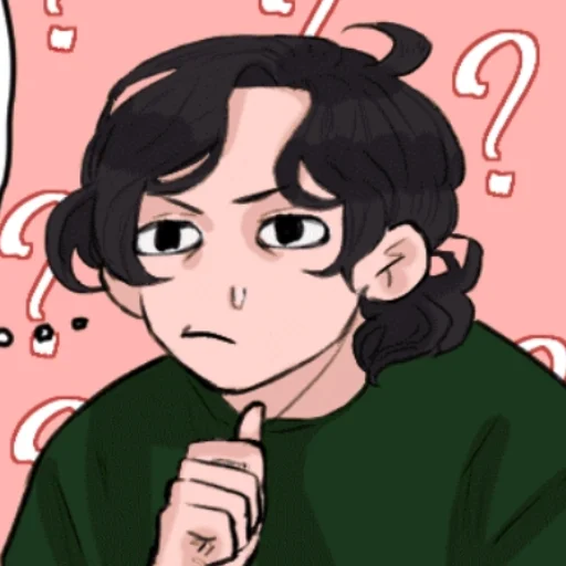 cartoon illustration human face