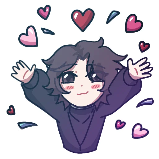 Стикер КЬЮТИ СКРИПКА (@par3idolicillusi0ns) - 9