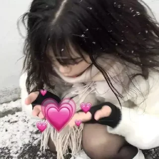 Sticker как же я лбблю кореяночек @nkplz - 2