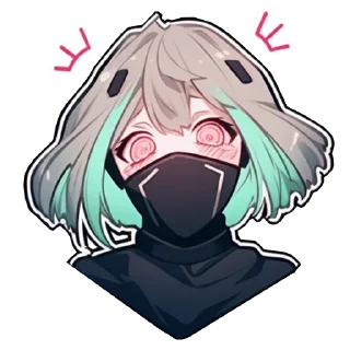 Sticker Cyber Girls (@NeuroDevki) - 4