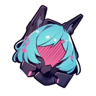 Sticker Cyber Girls (@NeuroDevki) - 8