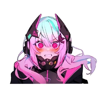 Sticker Cyber Girls (@NeuroDevki) - 5