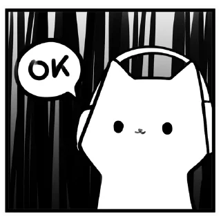 Sticker cybercats - 2