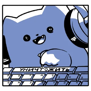 Sticker cybercats - 9