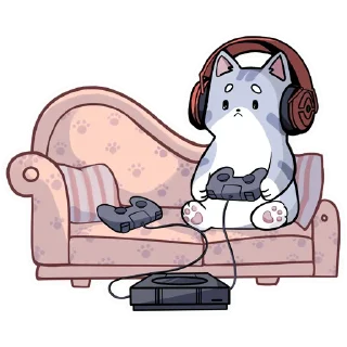 Sticker cybercats - 0