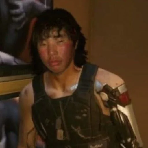 person human face clothing