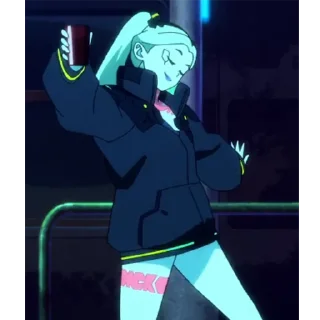 Sticker Cyberpunk Edgerunners Rebecca - 4